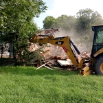 During Demolition