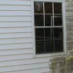 Pressure wash house