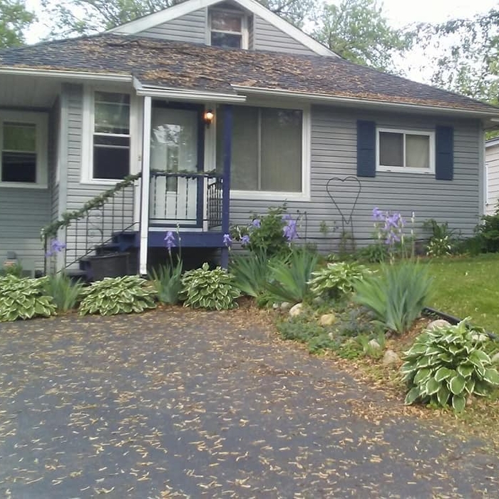 Corner of Driveway