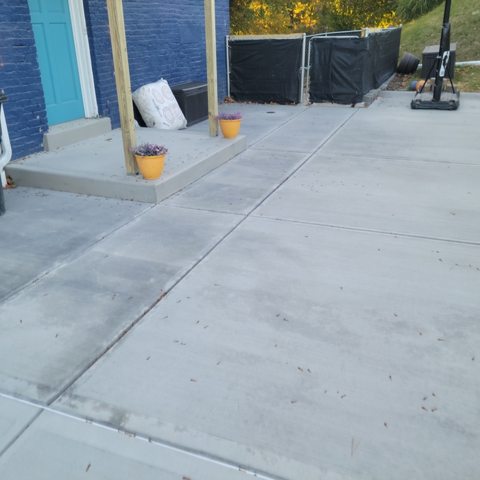 front driveway