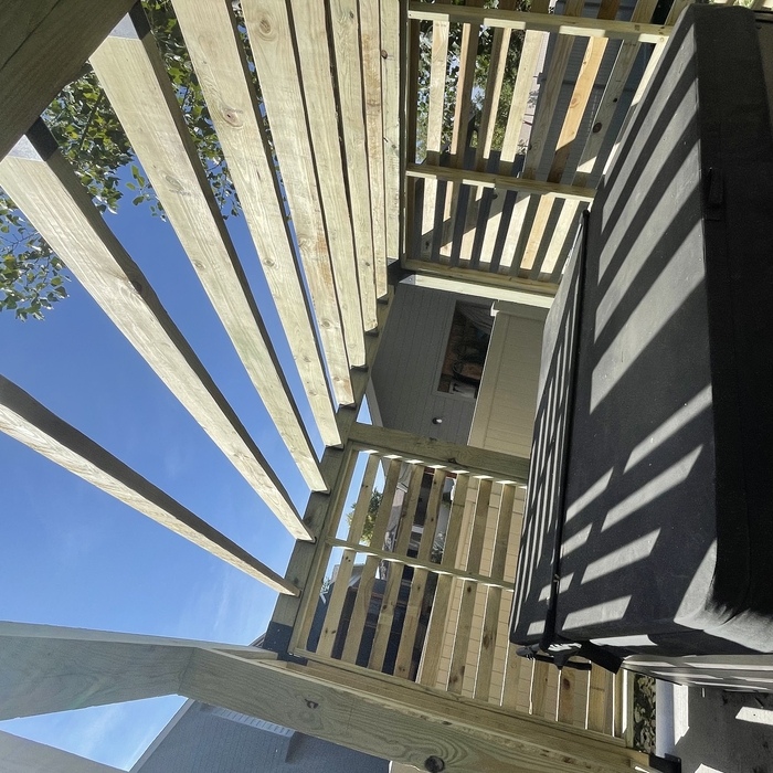 Hot Tub Pergola