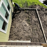 Clearing sod for concrete patio extension