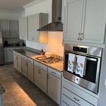 Refinishing the cabinets