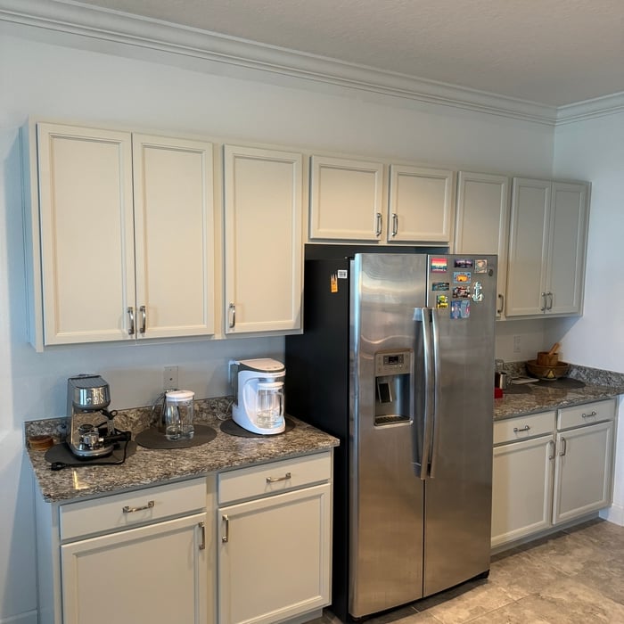 Refinishing the cabinets