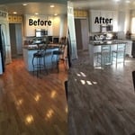 Kitchen refinihed and reinstalled