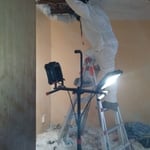 Tech Removing drywall