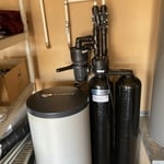 Kinetico Softener and Brine Tank Install