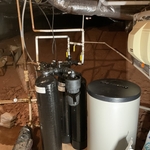 Kinetico Softener and Brine Tank Install