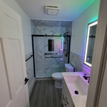 Tub to shower Remodel