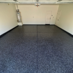 Garage Makeover with Flakes (After)