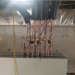 freon pipes connection