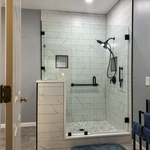 Pony Wall Bathroom