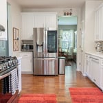 Bright White Kitchen