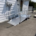 Aluminum Modular Ramp Install