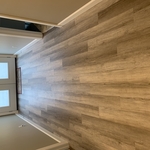 Laminate installation.