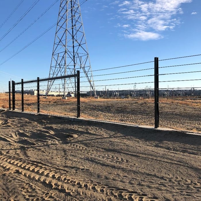 Langenburg Tech Security Fence