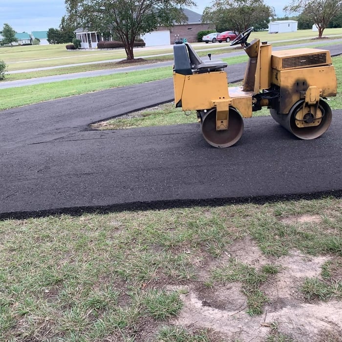 Driveway installation