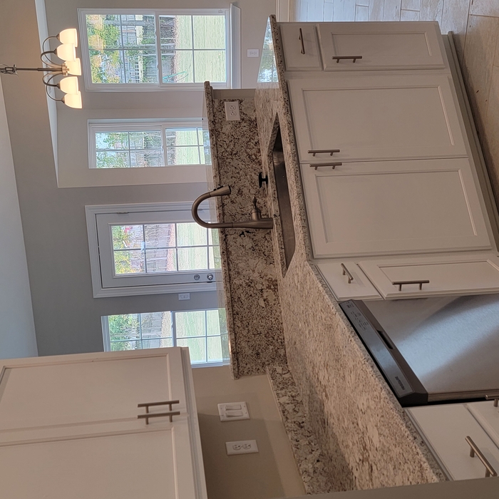 Kitchen cabinets and Granite countertops