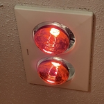 Infrared Heater Bulb and Blower