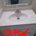 Bathroom after