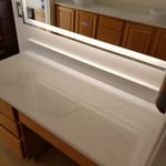 quartz bathroom counter
