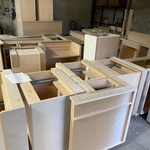 Cabinets ready to be installed