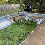 water in pool