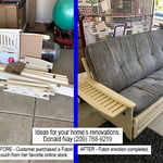 Futon Couch Assembly