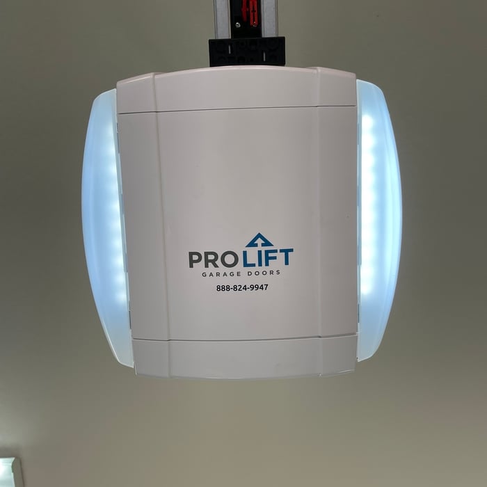 Opener with lighting activated