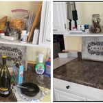 counter basic cleaning