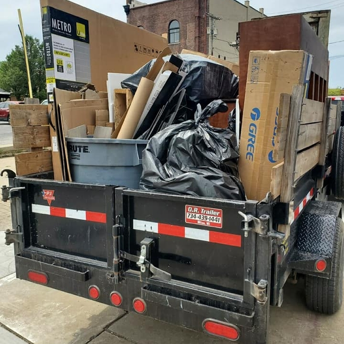 We stuff our trailer