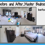 Before & After...Master Bedroom