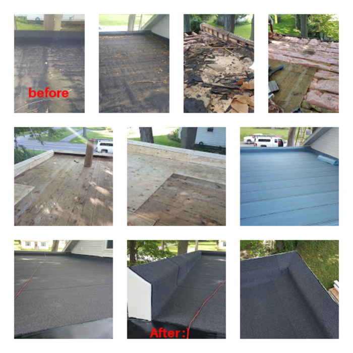 flat roof replacement