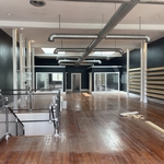 Eggshell black walls