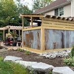 backyard renovation