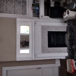 fireplace finish