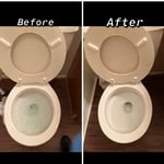 Before & After cleaning