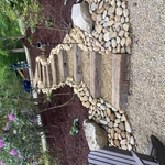 Wood steps