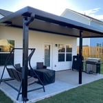 All Aluminum Patio Canopy