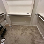 Water/Mold damaged closet
