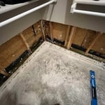 Water/Mold damaged closet
