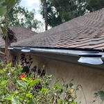 Gutter Screen & Solar Lights