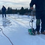 Welding The TPO Sheets Seams