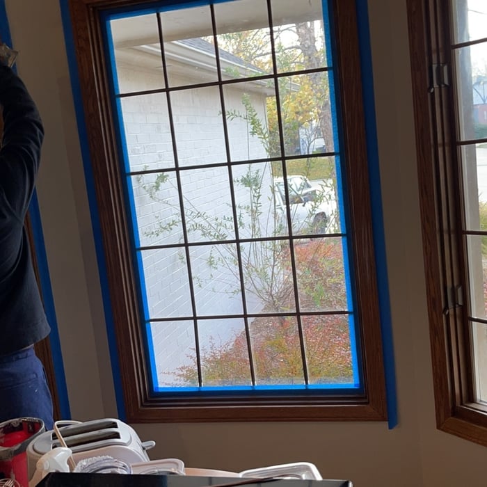 Window Trim Prep work