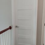 Premium interior doors with handles