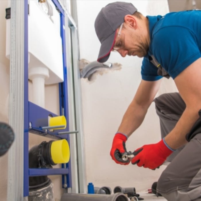 Bathroom plumbing