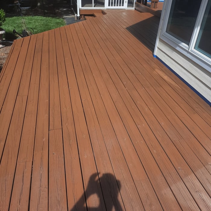 Weems va Deck Staining
