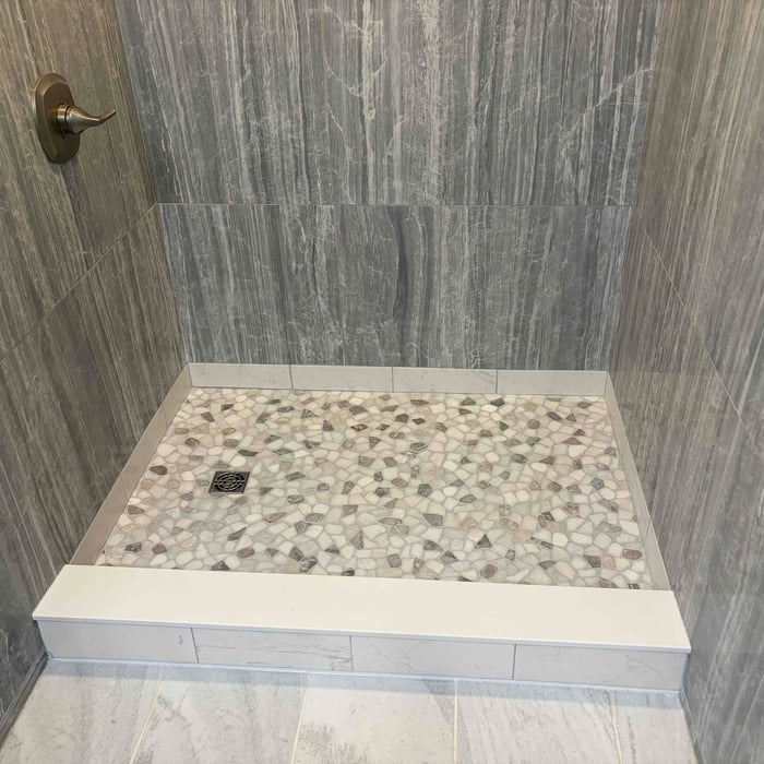 Shower pan leak