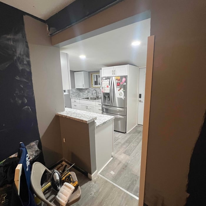 Full remodeled kitchen