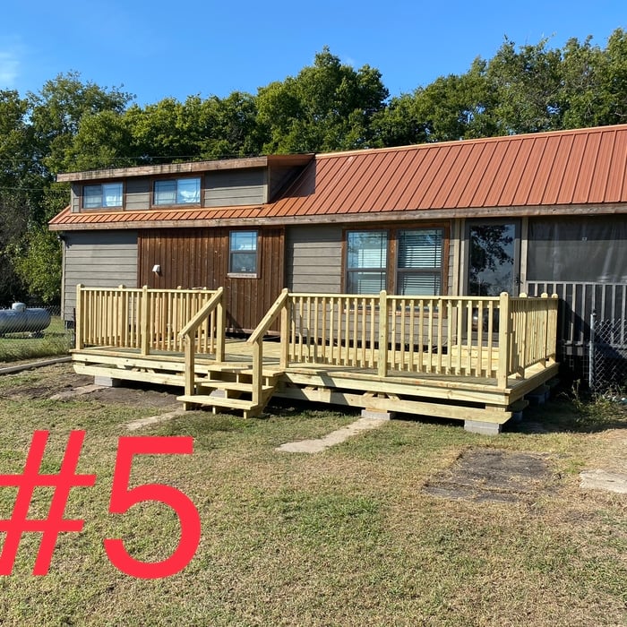 12x24 Treated Deck 